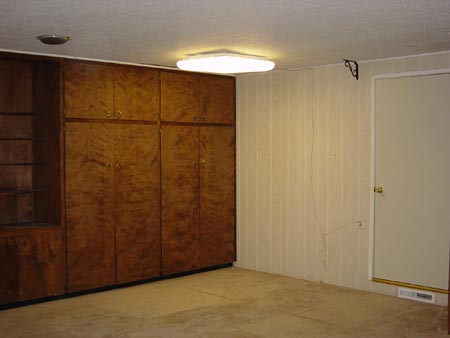 Kitchen before remodel.
