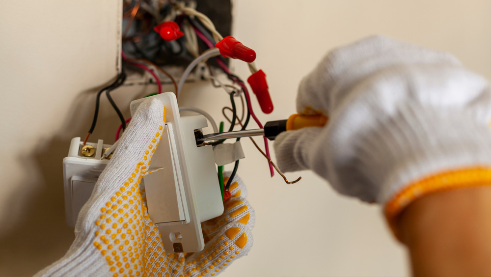 Electrical Box Repairs in Albuquerque residential home. 